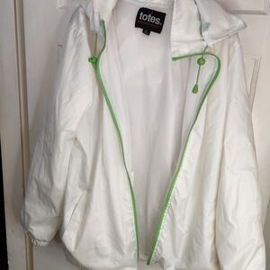 Totes White Mesh Jacket